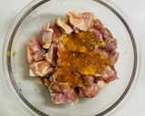 ワンボールレンジ鶏肉のマーマレード煮作り方1写真
