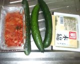 きゅうりキムチ和え♪簡単作り方1写真