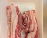 豚バラの大葉チーズ巻き作り方1写真