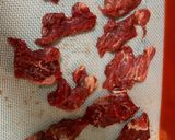 材料5つ　美味すぎたビーフジャーキー作り方3写真
