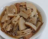 旬のたけのことさつま揚げの煮物作り方2写真