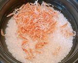 春！菜の花と桜エビの炊き込みご飯だぜ！作り方2写真