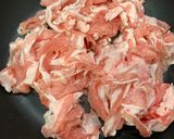 豚丼（キムチのせ）作り方3写真