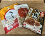 天かすとちりめん山椒と炒りごまのおにぎり作り方1写真