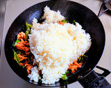 絹さやと豚ロース肉の混ぜごはん作り方7写真
