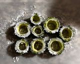 ゴーヤーの肉詰め、梅味噌風味作り方1写真