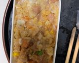 レンジ簡単中華風ヤンニョム味炒飯弁当作り方13写真