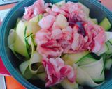 *ズッキーニと豚肉の甘辛コチュジャン煮*作り方3写真