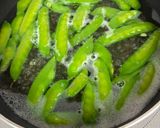シャキッと絹さやの豚肉巻き♪作り方2写真