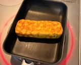 一度で作る♪海苔ハーフ卵焼き(お弁当)作り方6写真