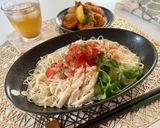 ナンプラー香る鶏のアジアン冷やし混ぜ麺作り方4写真
