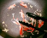 安価でカニクリームパスタ🦀作り方4写真
