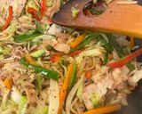 野菜たっぷり・にんにくソース焼きそば作り方4写真