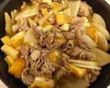簡単！大根・豚こま肉・厚揚げの甘辛煮！作り方5写真