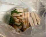 大根と大葉のニンニク醤油漬け作り方2写真