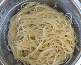 🍑桃とミントとパルメジャーノの冷製パスタ作り方9写真