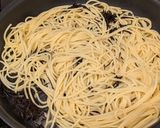 しらすとひじきの和風パスタ作り方2写真