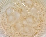 大葉とたらこのクリームそうめん作り方3写真