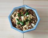 マーボ豆腐とろみづけ【粉ふりストッカー】作り方4写真