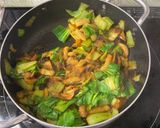 茄子と青梗菜のトマトソース炒め作り方8写真