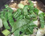 チンゲンサイと鶏ささ身の中華スープ作り方4写真