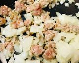 ひき肉のケチャップライス作り方1写真