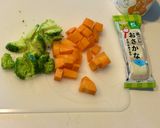 離乳食初期〜 野菜とお魚の和風ポタージュ作り方1写真