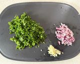 簡単3行程りんご酢で作るチミチュリソース作り方1写真