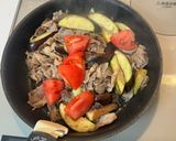 マキシマムが決め手ナスとトマトの豚肉炒め作り方4写真