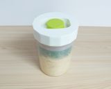 サラダポットで麺ランチ～明太サラダパスタ作り方10写真