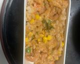 全てレンジキムチごまドレ味オムライス弁当作り方8写真