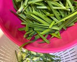 ニラは蕾も花も食べられる♪つぼみの天ぷら作り方1写真
