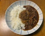 【冷凍牛丼の具アレンジ】ビーフカレー作り方6写真