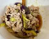 ナスとぶた肉の冷サラダ作り方8写真