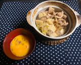 鶏すき焼き芋煮作り方5写真