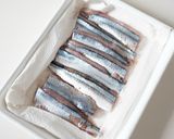 秋刀魚とねぎの黒ごまダレ春巻き作り方1写真