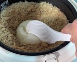 炊飯器で！ツナと新玉ねぎの炊き込みご飯作り方5写真