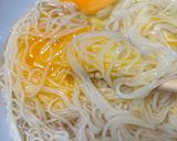 簡単　そうめんの食べ方（たまご）作り方5写真