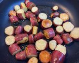 べっこう飴絡めて🍠はレンチンで本格大学芋作り方5写真
