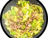 ボリューム満点！豚キャベ丼！作り方6写真