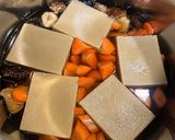 戻さない高野豆腐の煮物作り方3写真