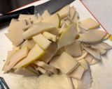 たけのこと豚バラ切り落としの炒め煮。作り方2写真
