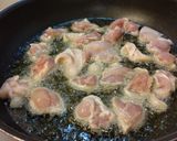 鶏もも肉と根菜の揚げ煮。作り方3写真