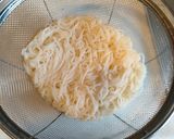 痛い喉に優しい天かす素麺作り方3写真