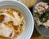 簡単　豚つけ蕎麦作り方13写真