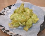 田中家の”育ちすぎたオクラ”のかき揚げ作り方7写真