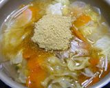 簡単！豚しゃぶリメイク☆だしカレー作り方1写真