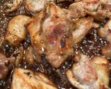 塩不要（カカオ醬で）照り焼きチキン作り方4写真
