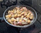 味付けはうどんスープ！木の葉丼作り方3写真