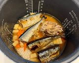 秋刀魚の五目炊き込み御飯作り方5写真